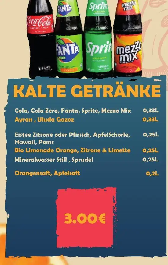 Cola, Cola Zero, Fanta, Sprite oder Mezzo Mix - 0,33 l