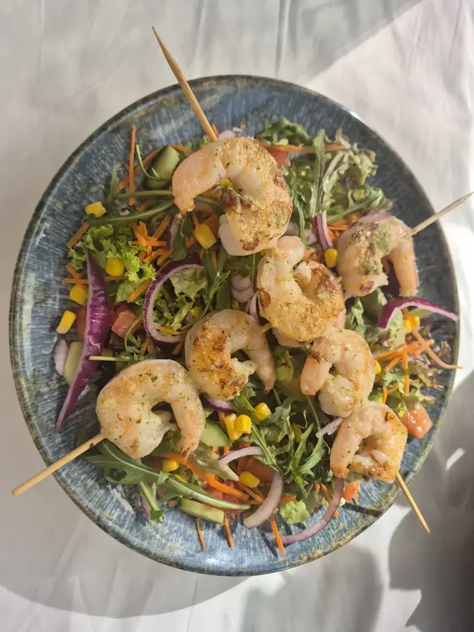 Garnelen Salat
