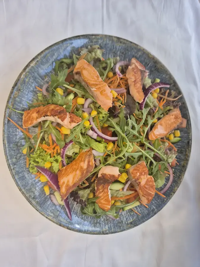 Lachs Salat