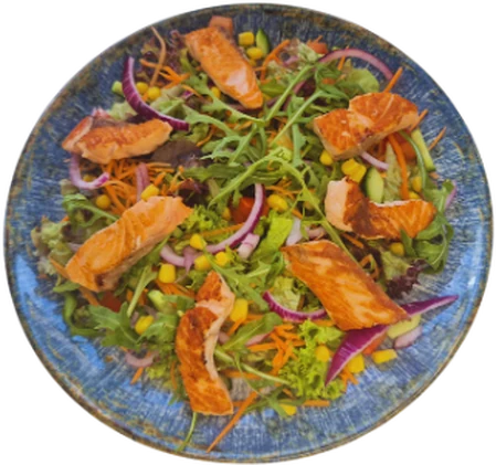 Lachs Salat
