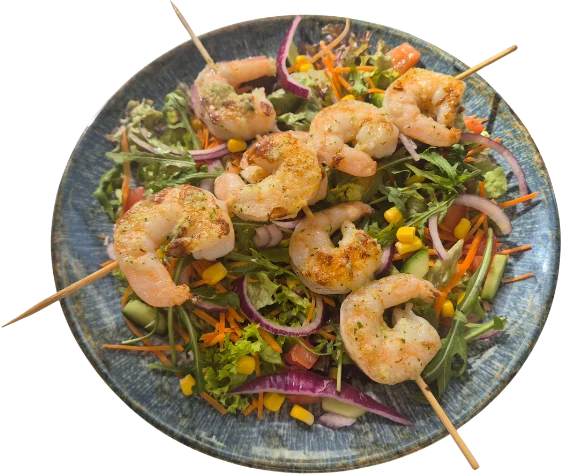 Garnelen Salat